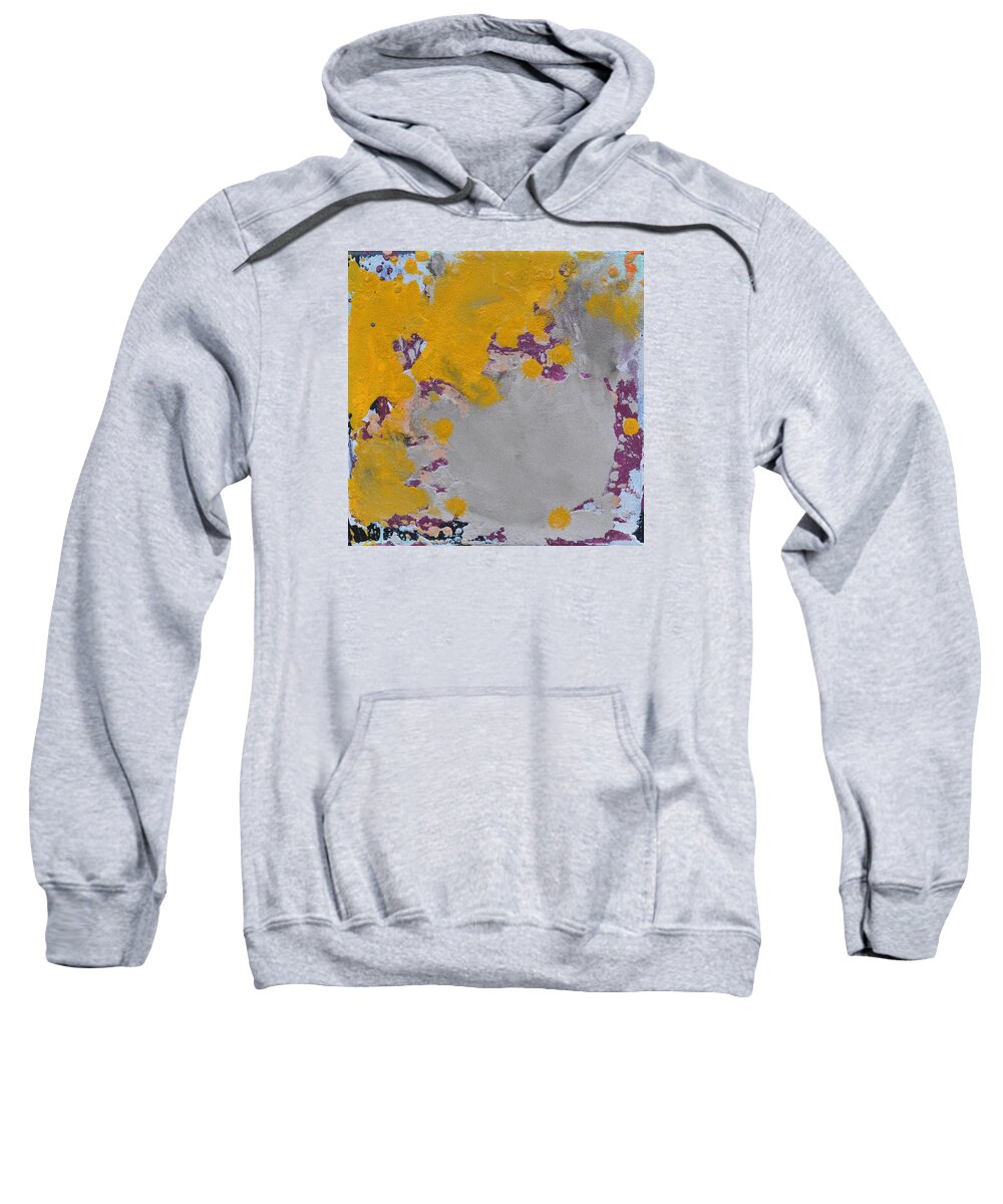 Abstract Sweatshirt featuring the painting SandTile AM214122 by Eduard Meinema