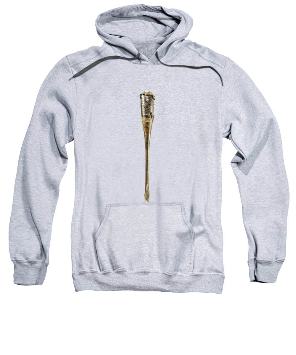 Antique Sweatshirt featuring the photograph Screwdriver With Tape Handle by YoPedro