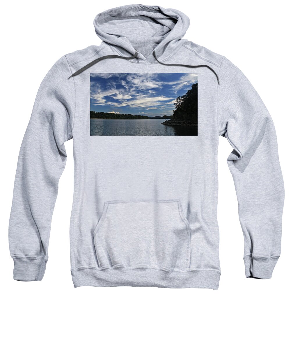 Landscape Sweatshirt featuring the photograph Serene Skies by Gary Kaylor