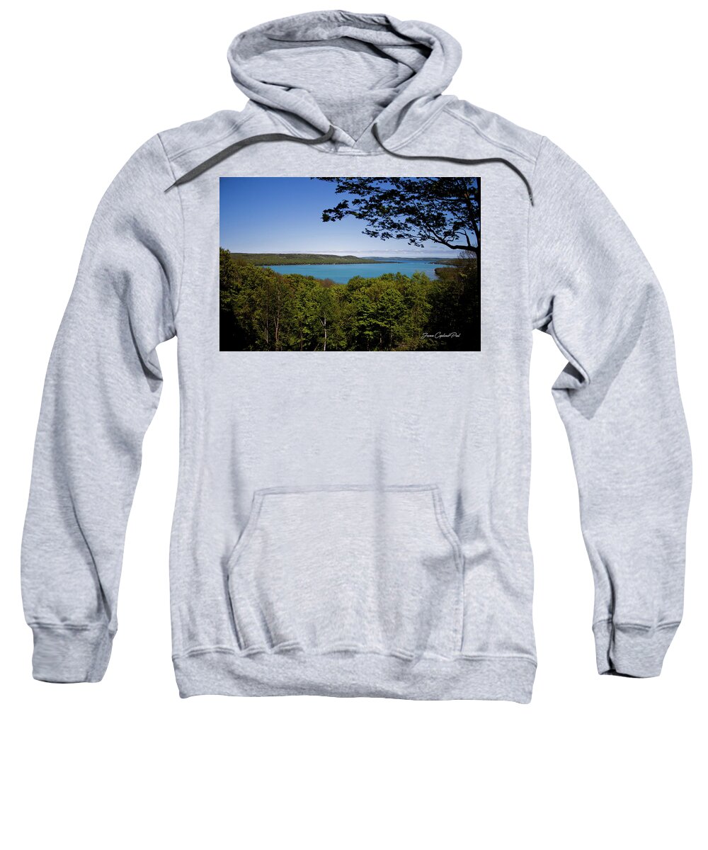 Nature Sweatshirt featuring the photograph Serenity by Joann Copeland-Paul