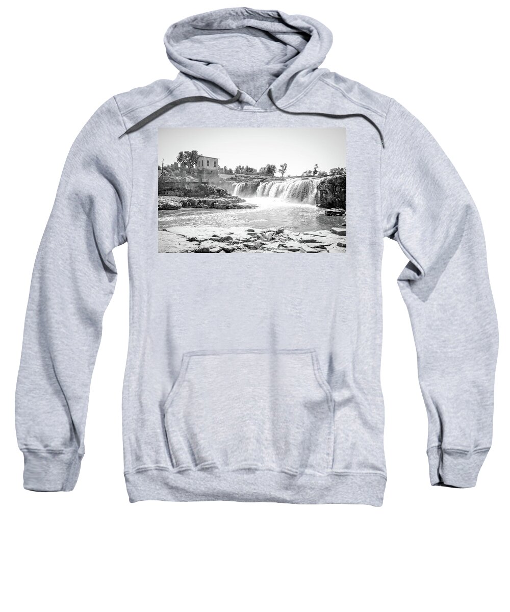 Sioux Falls Sweatshirt featuring the photograph Sioux Falls by Aileen Savage