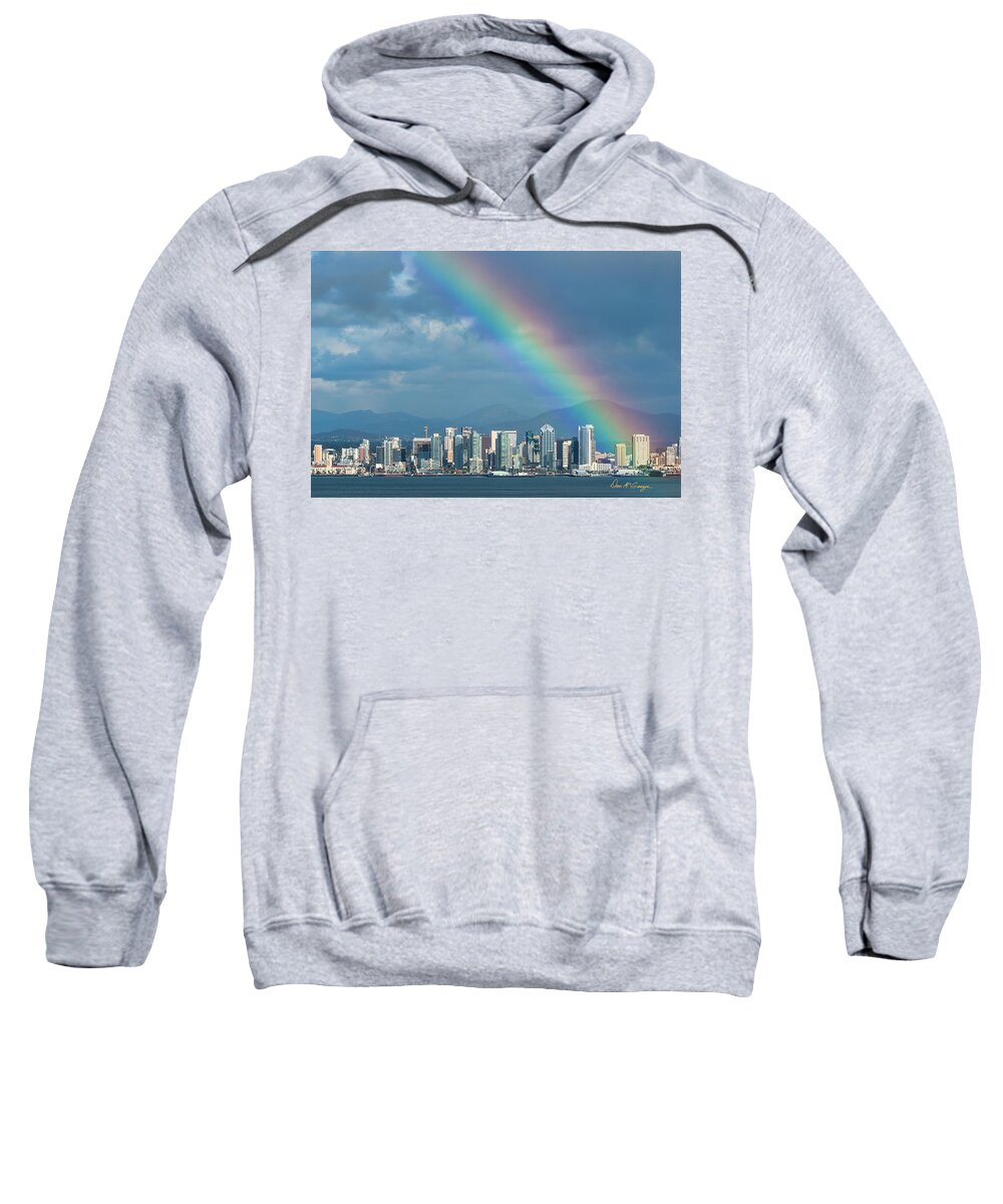 San Diego Sweatshirt featuring the photograph Somewhere Under by Dan McGeorge