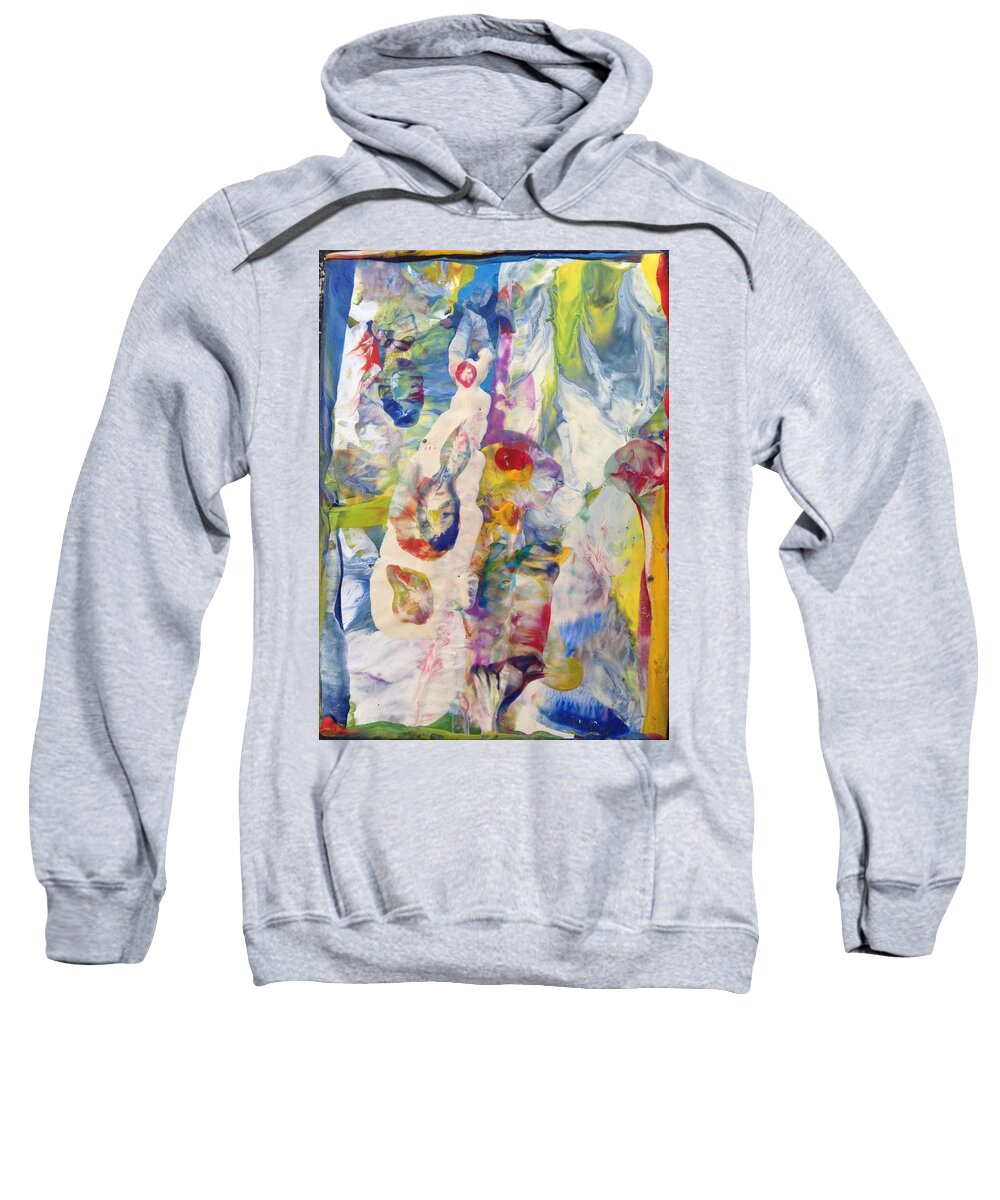  Sweatshirt featuring the painting Soul Filled by Sperry Andrews