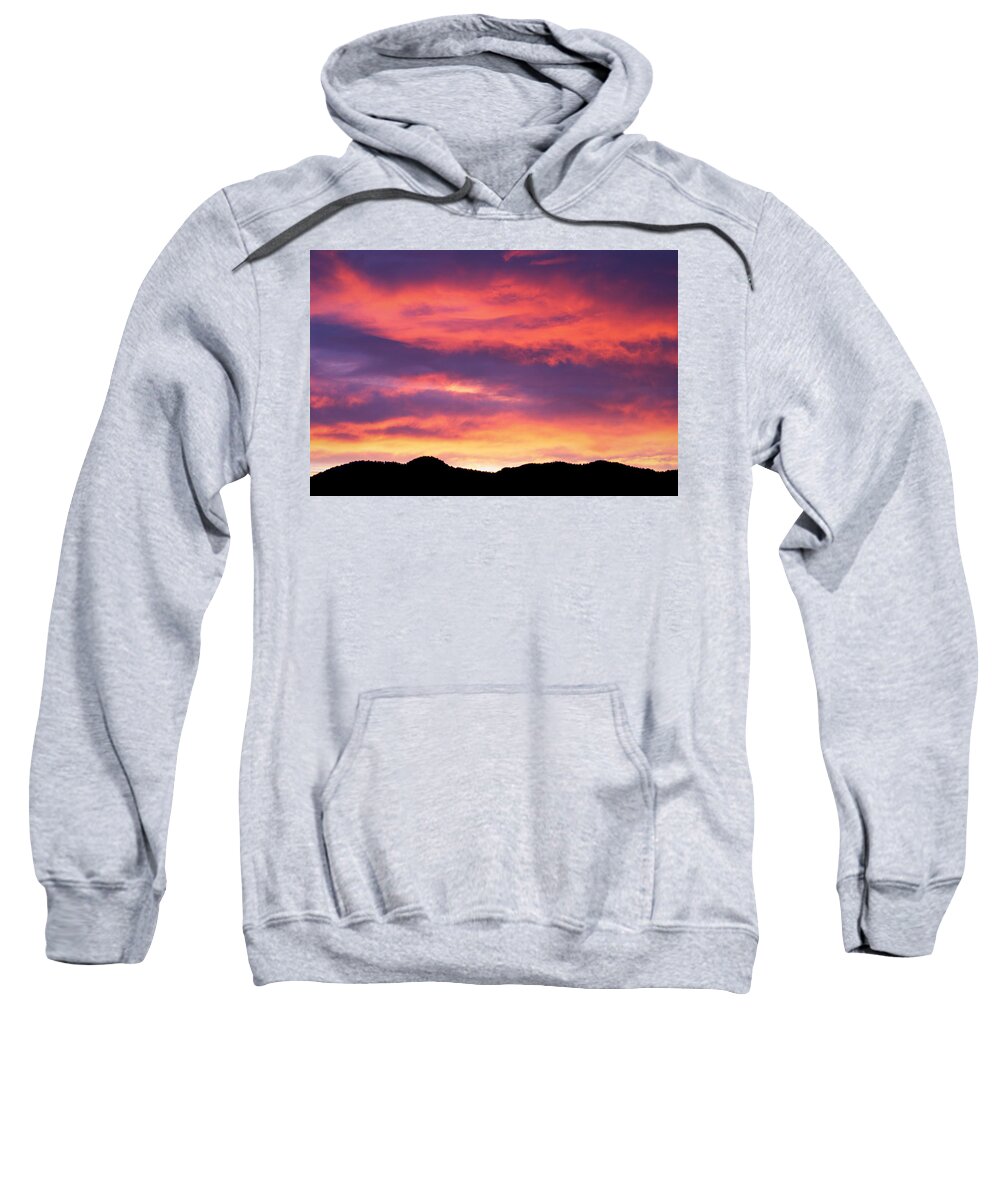 Colorado Sweatshirt featuring the photograph Splendid Spring Sunrise by Kristin Davidson