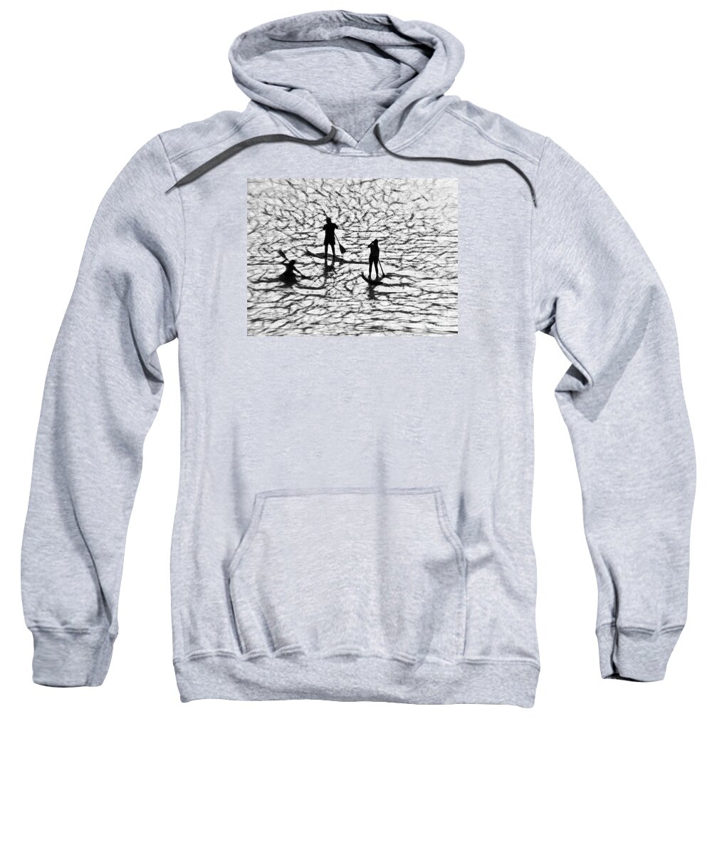 Abstract-surreal-surrealism Sweatshirt featuring the photograph Strange Journey by Scott Cameron