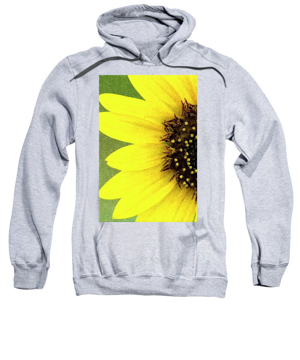 Sunflower Sweatshirt featuring the photograph Sunflower by Joe Paul