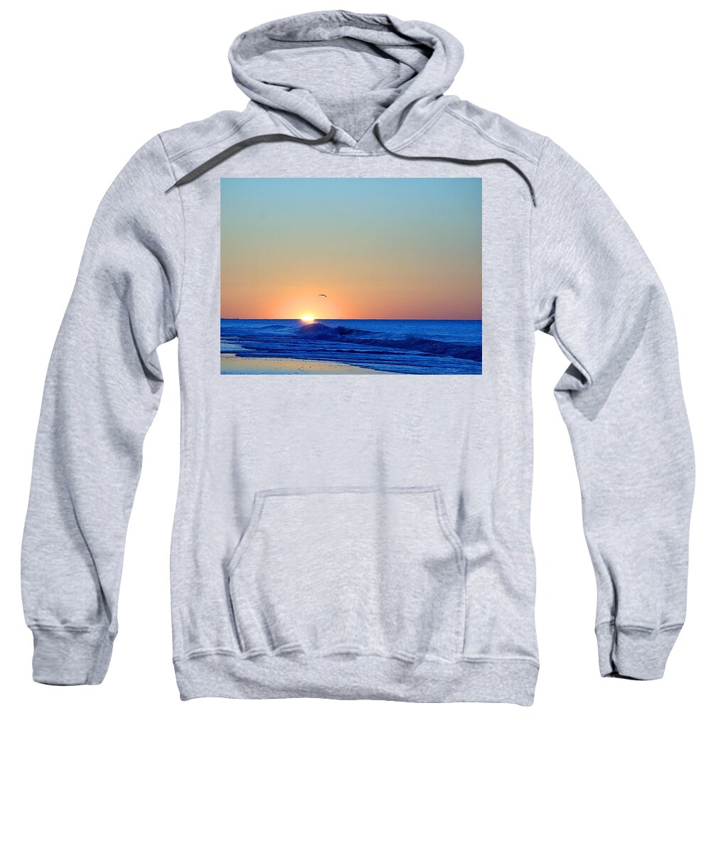 Seas Sweatshirt featuring the photograph Sunrise I V by Newwwman