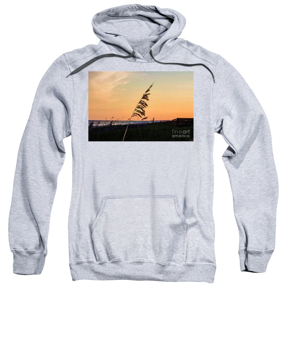 Sunset Sweatshirt featuring the photograph Sunset Memories by Roberta Byram