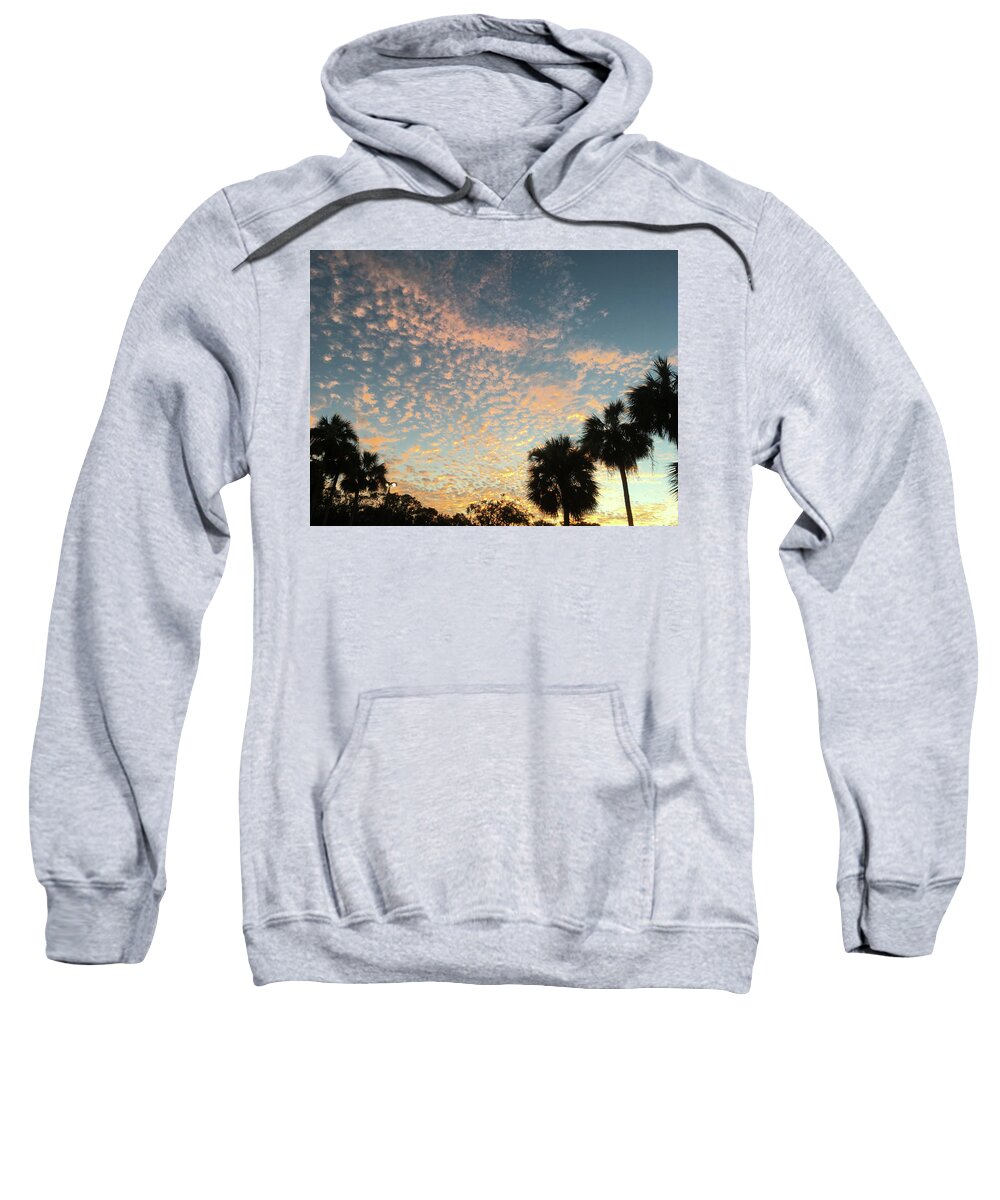 Sunset Sweatshirt featuring the photograph Sunset over the Gulf of Mexico #2 by Susan Grunin