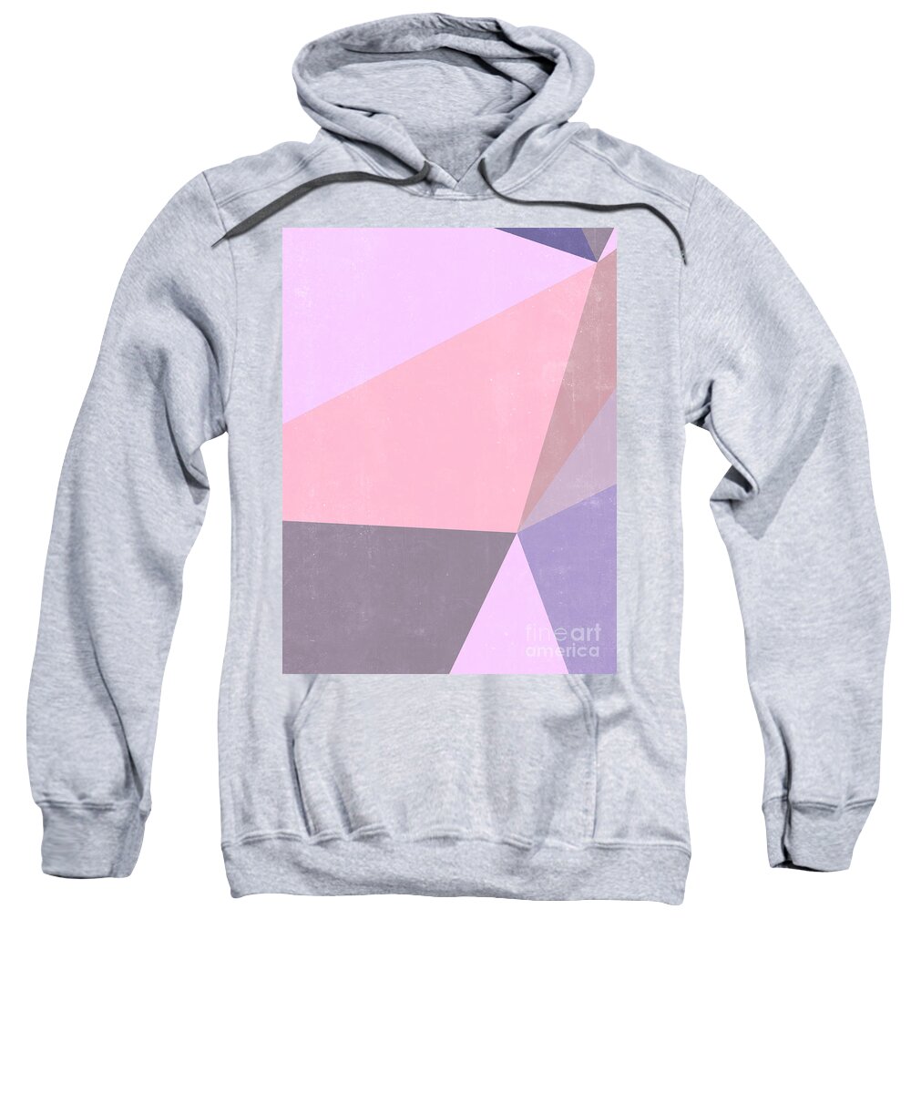 Sweet Sweatshirt featuring the mixed media Sweet Collage by Emanuela Carratoni