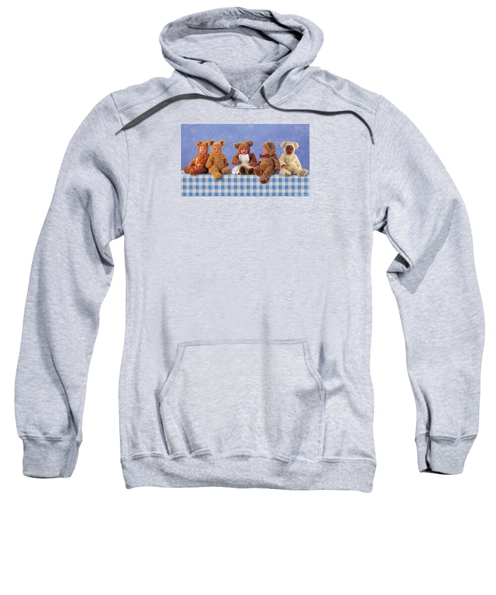 Picnic Sweatshirt featuring the photograph Teddy Bears Picnic by Anne Geddes