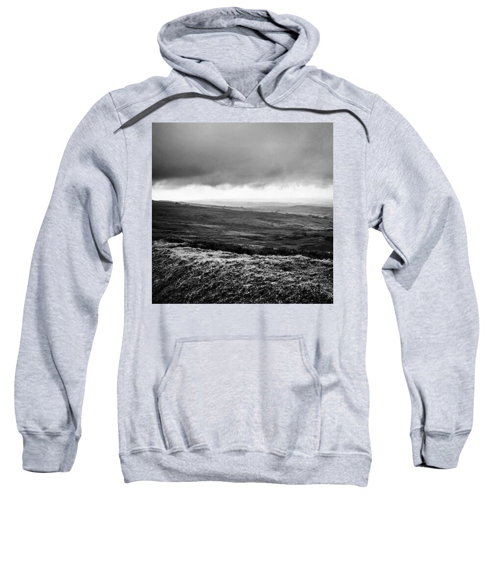 Textures Sweatshirt featuring the photograph Textured Valley by Aleck Cartwright