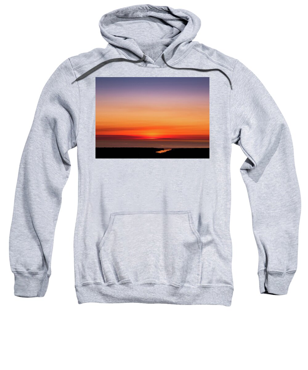 Sunset Sweatshirt featuring the photograph That's a Wrap by Alison Frank