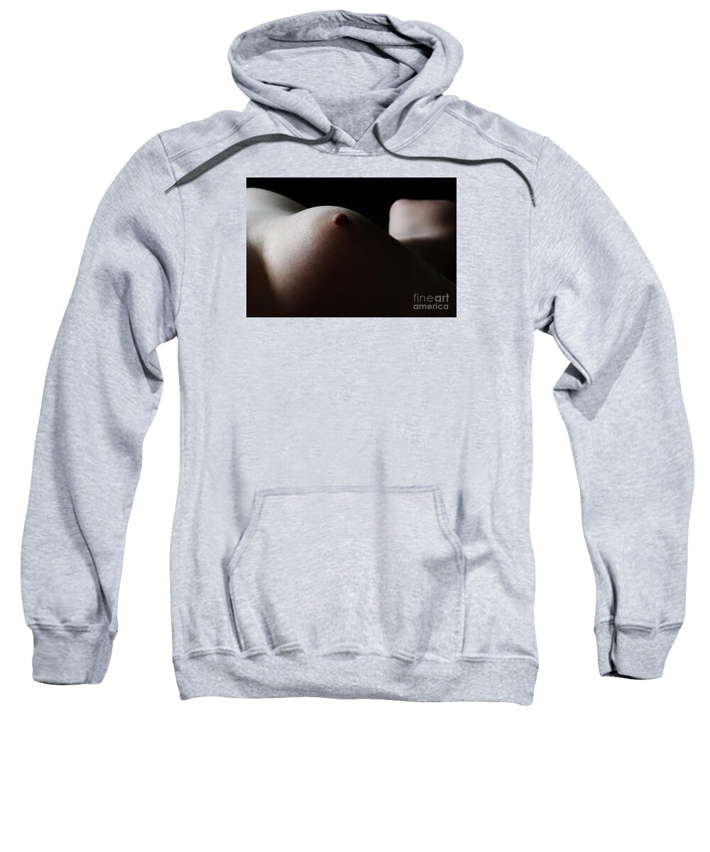 Artistic Photographs Sweatshirt featuring the photograph The Approach by Robert WK Clark