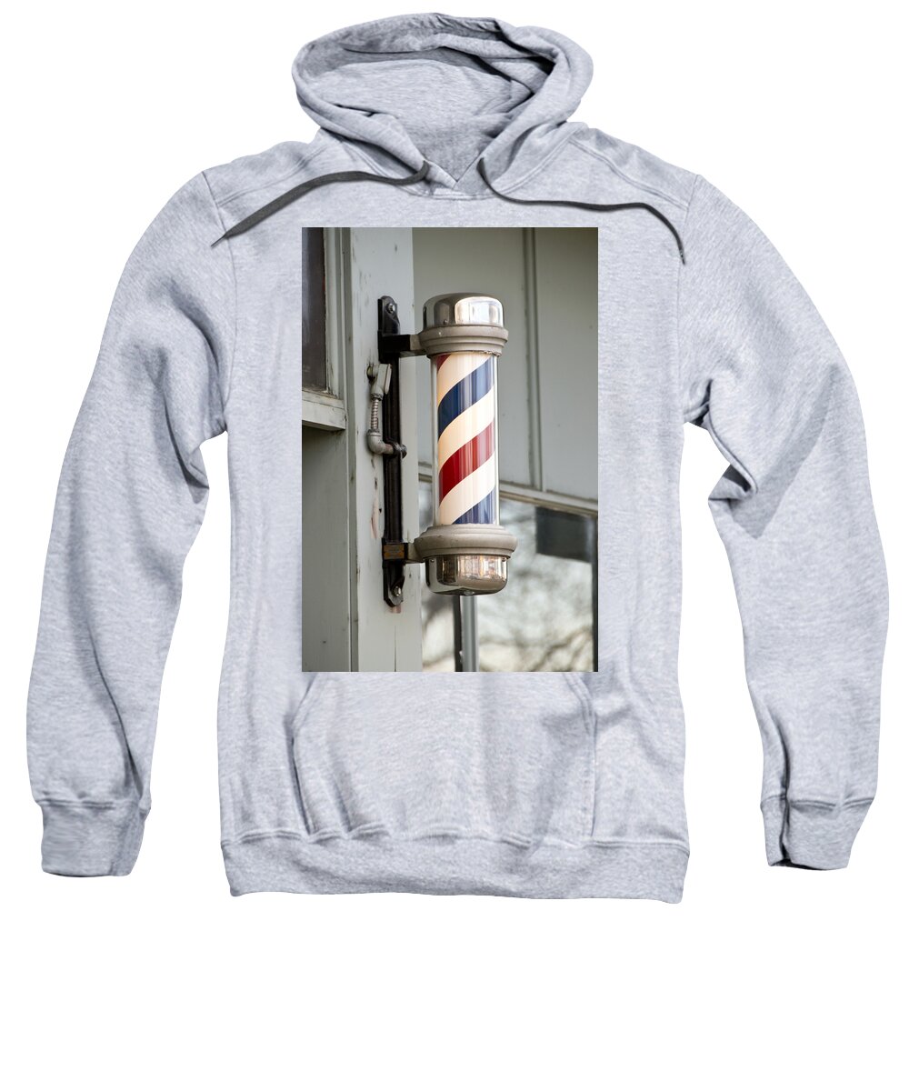 Barber Sweatshirt featuring the photograph The Barber Shop 4 by Angelina Tamez
