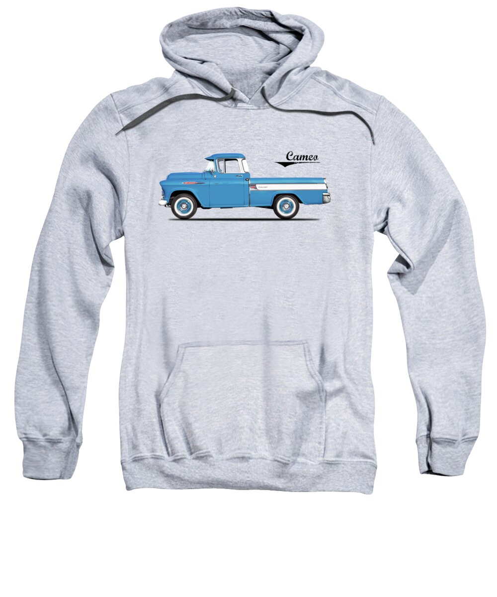 Chevrolet Cameo Sweatshirt featuring the photograph The Cameo Pickup by Mark Rogan