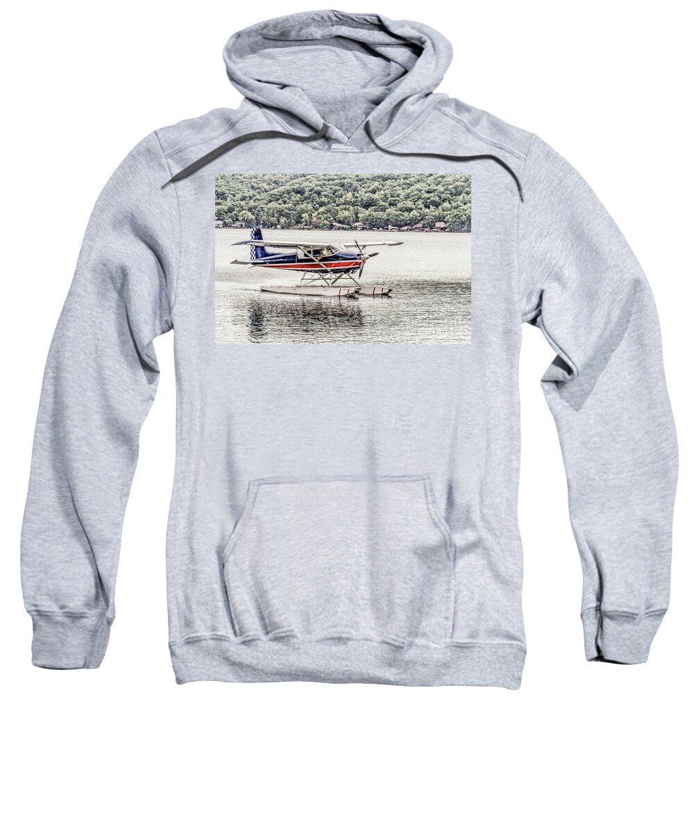 Float Sweatshirt featuring the photograph The Float by William Norton