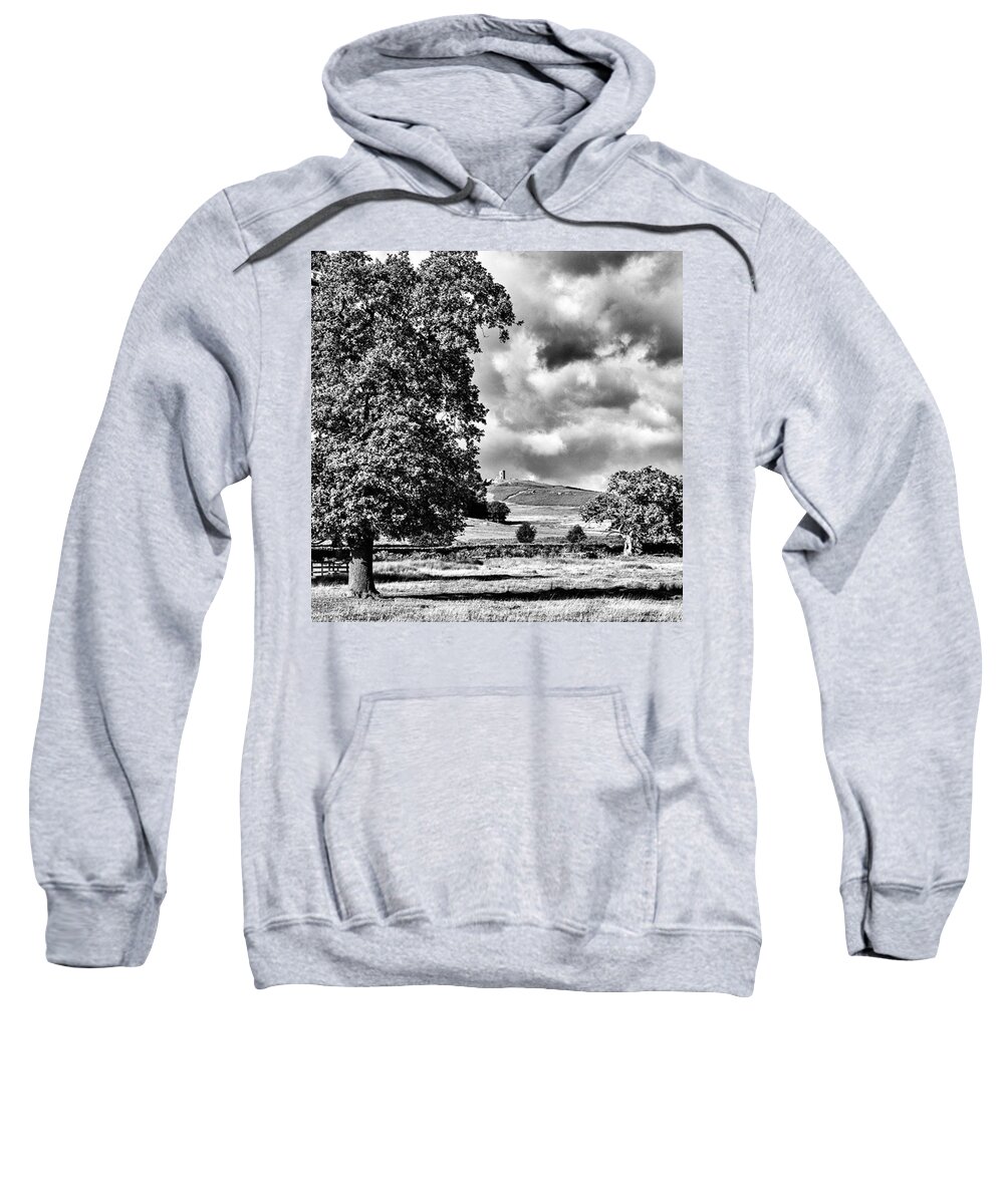 Parkland Sweatshirt featuring the photograph Old John Bradgate Park by John Edwards