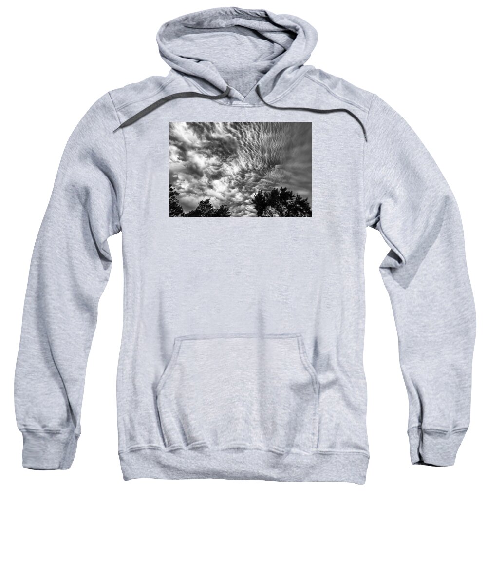 Storm Clouds Sweatshirt featuring the photograph Many Faces by Charles McCleanon