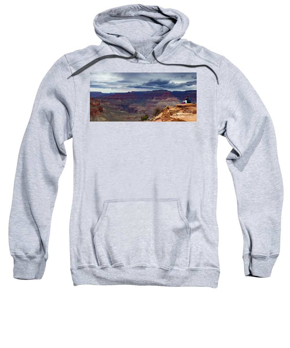 Grand Canyon Sweatshirt featuring the photograph The Next Generation by Adam Morsa