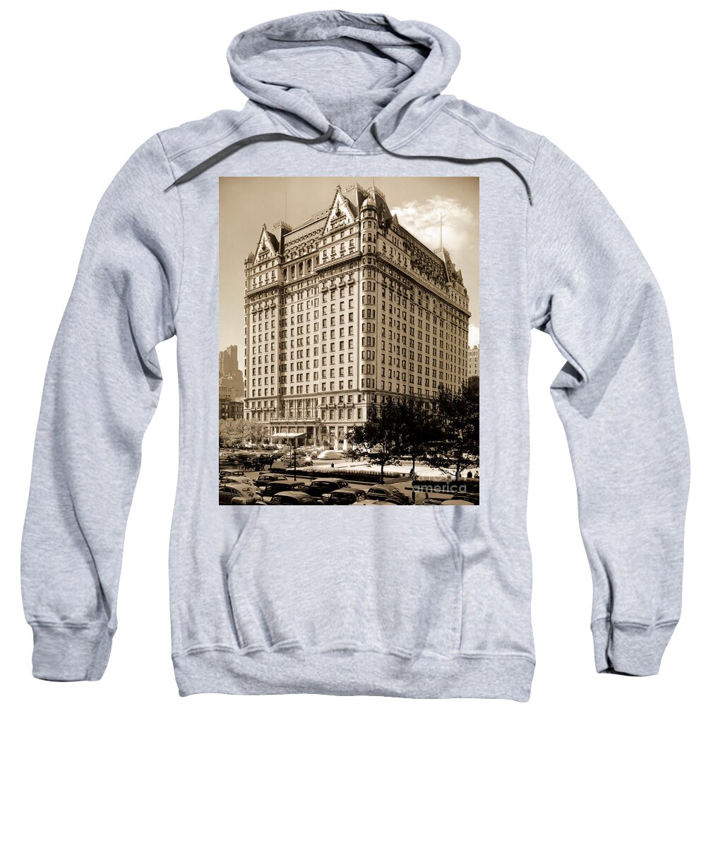 The Plaza Hotel Sweatshirt featuring the photograph The Plaza Hotel by Henry Janeway Hardenbergh
