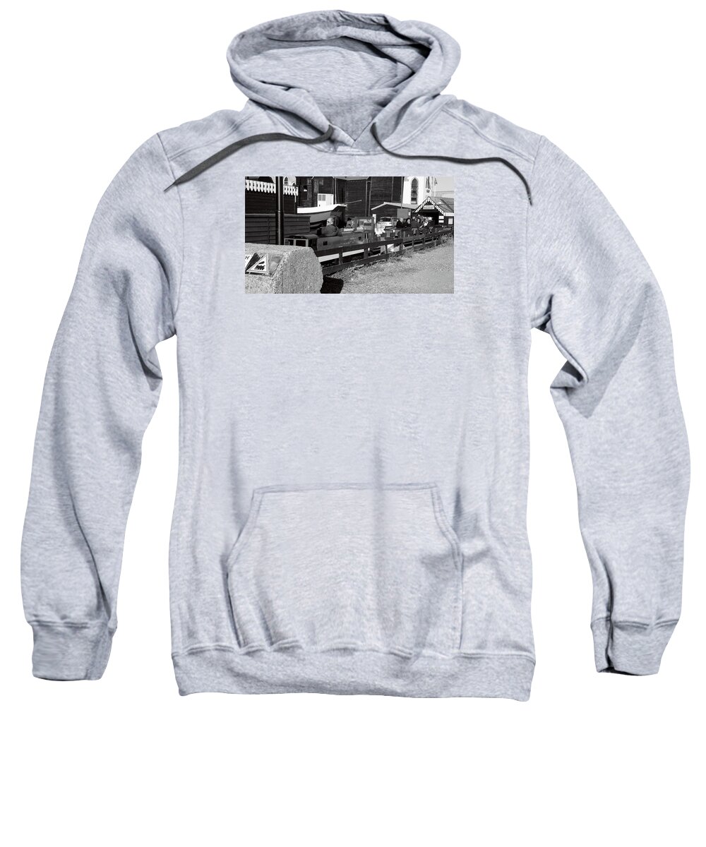 Hastings Sweatshirt featuring the photograph The ride by Pedro Fernandez