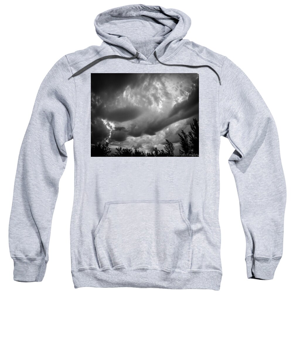 Storm Sweatshirt featuring the photograph The Storm by Wendy Carrington