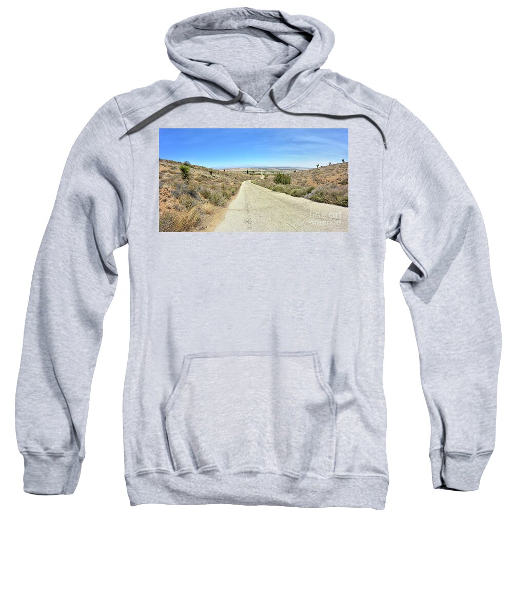 Tierra Subida Avenue Sweatshirt featuring the photograph Tierra Subida Avenue by Joe Lach
