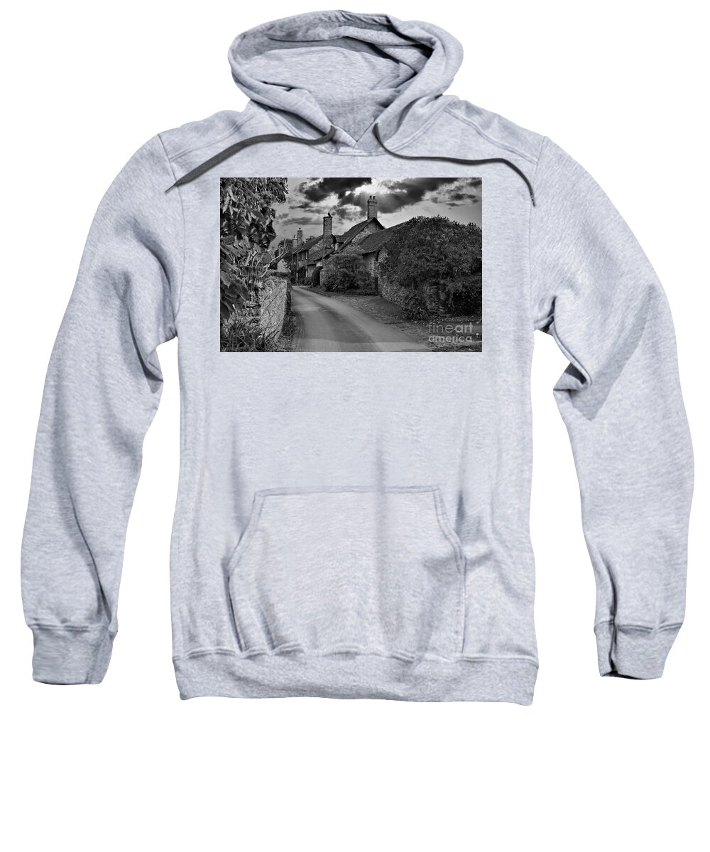 Black And White Sweatshirt featuring the photograph Timeless Bossingham by Richard Denyer