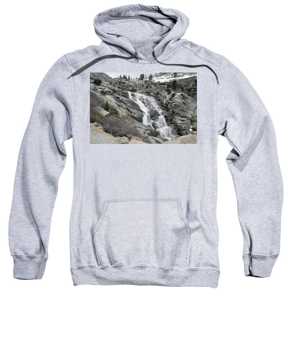 Sequoia National Park Sweatshirt featuring the photograph Tokopah Falls by Kyle Hanson