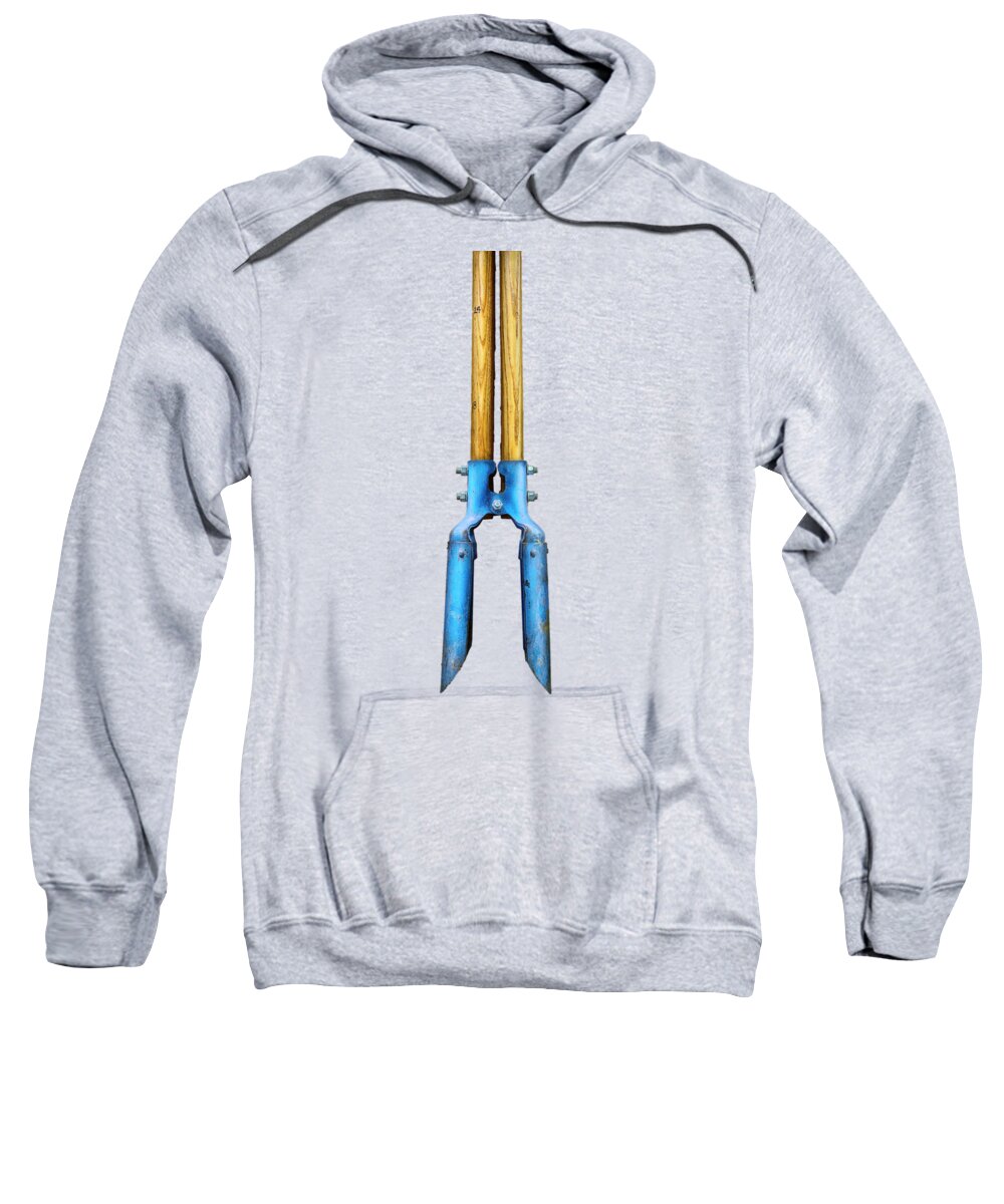 Art Sweatshirt featuring the photograph Tools On Wood 73 on BW by YoPedro