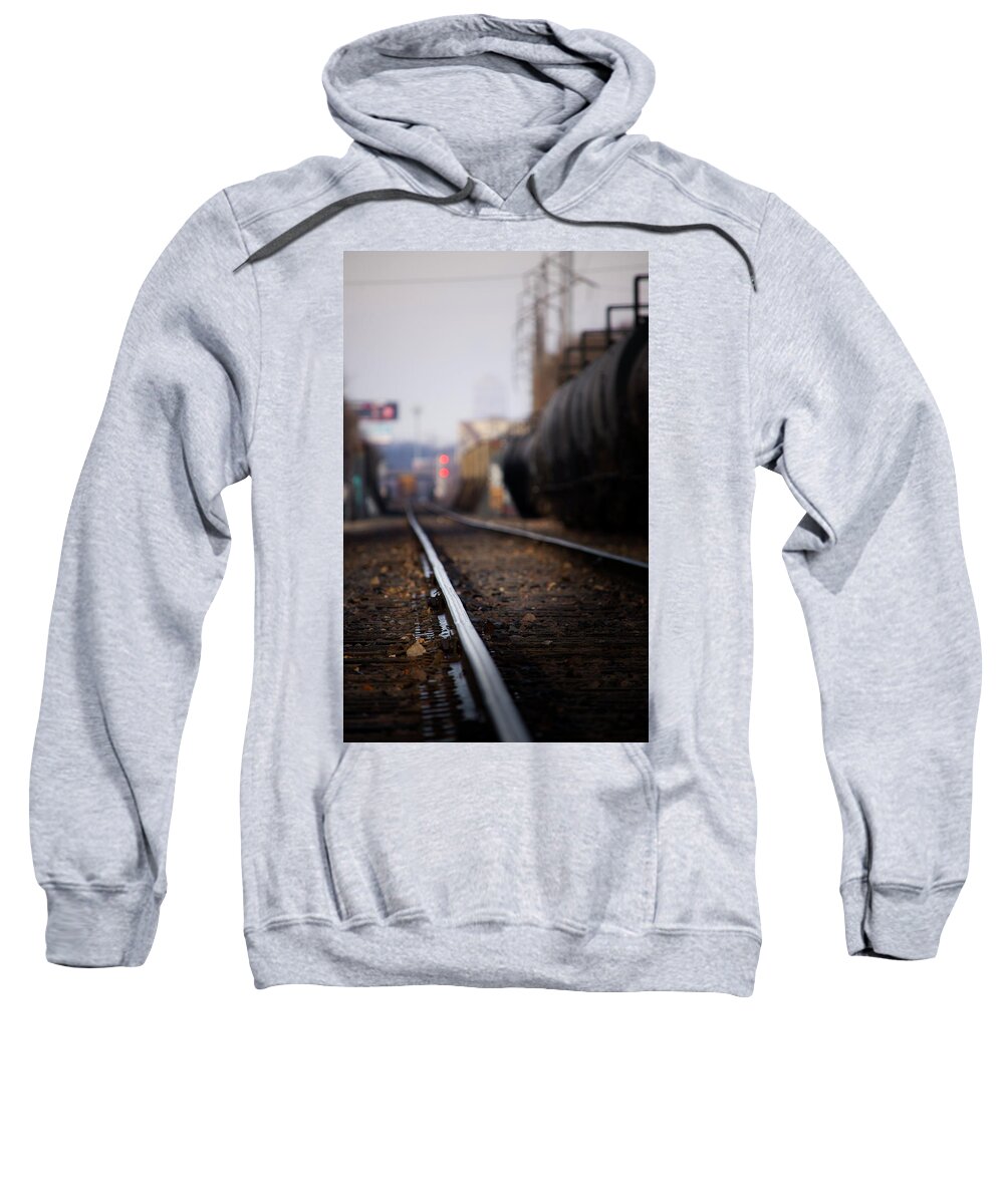 Blumwurks Sweatshirt featuring the photograph Track Life by Matthew Blum