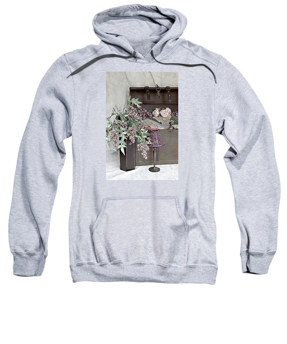 Treasures Sweatshirt featuring the photograph Treasures In the Attic by Sherry Hallemeier