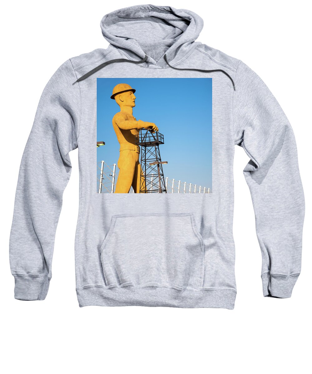 America Sweatshirt featuring the photograph Tulsa Driller - Oklahoma by Gregory Ballos