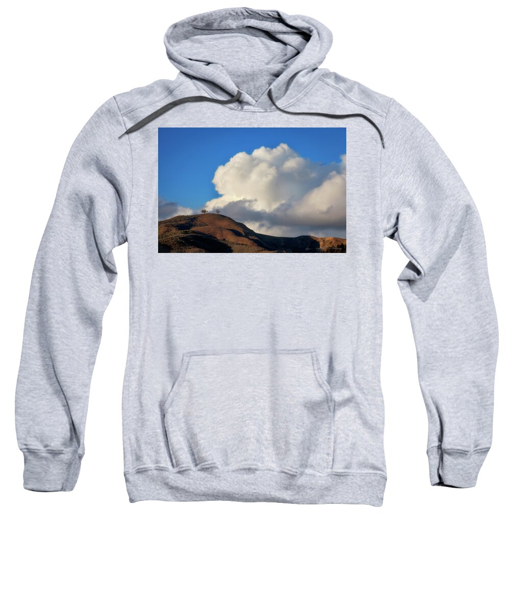 Two Trees Sweatshirt featuring the photograph Two Trees at Ventura, California by John A Rodriguez