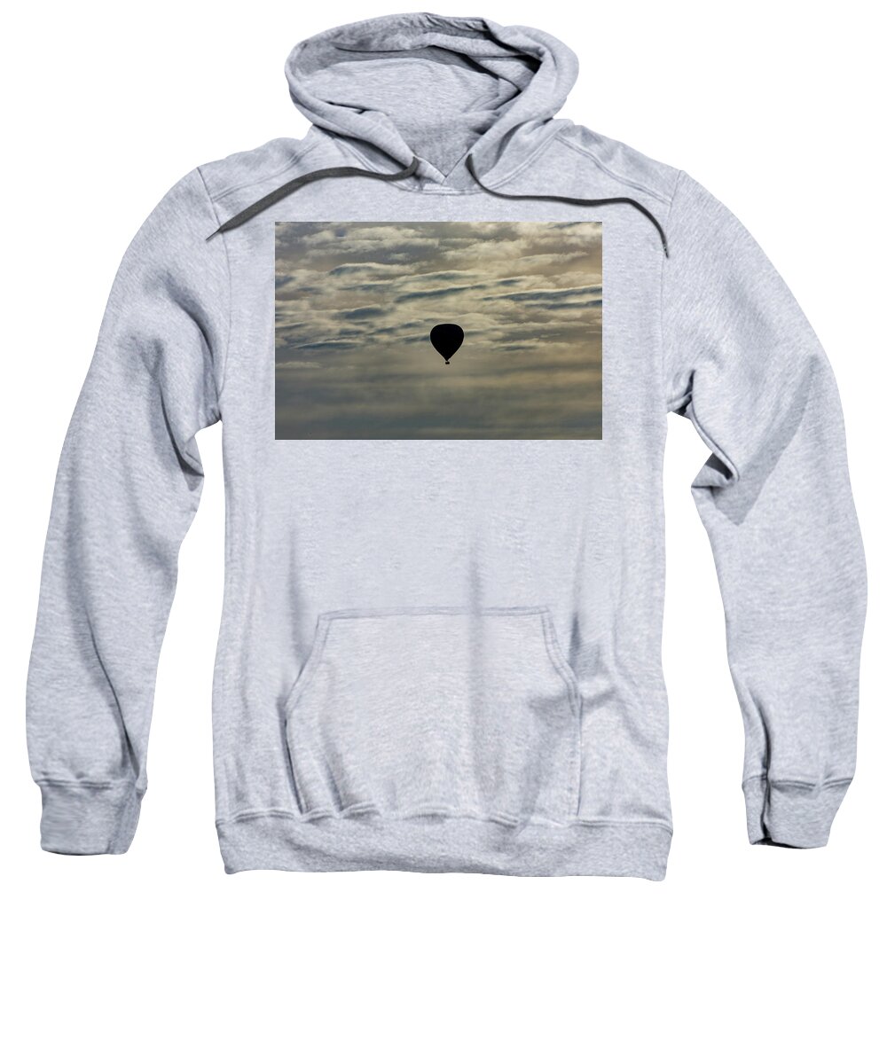 Balloon Sweatshirt featuring the photograph Up Up and Away by Douglas Killourie