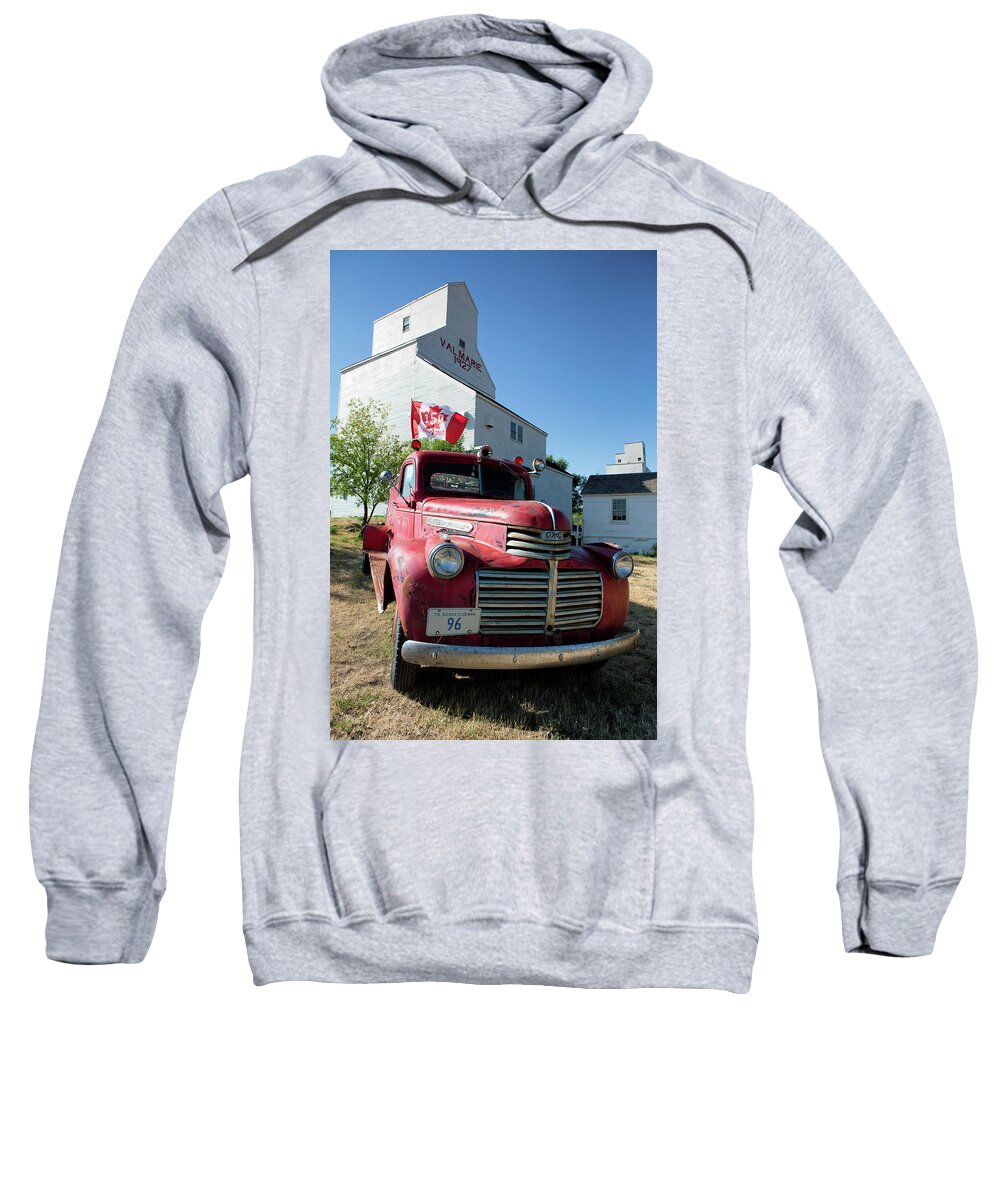 Canada Sweatshirt featuring the photograph Val Marie, SK by David Buhler