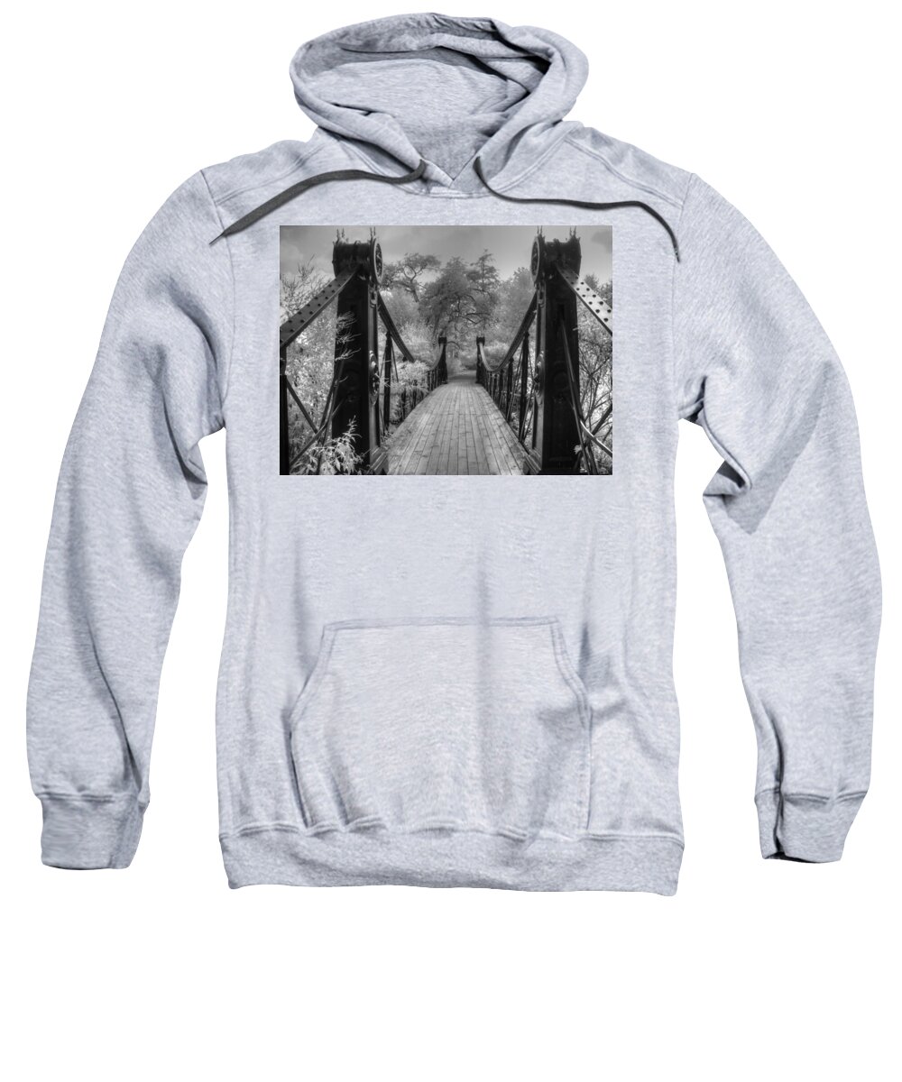 Bridge Sweatshirt featuring the photograph Victorian Bridge by Jane Linders