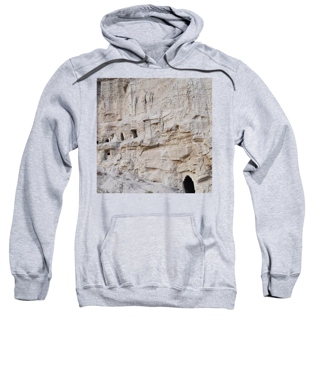 Summer Sweatshirt featuring the photograph Visiting Cave Houses In Navarra Last by Charlotte Cooper