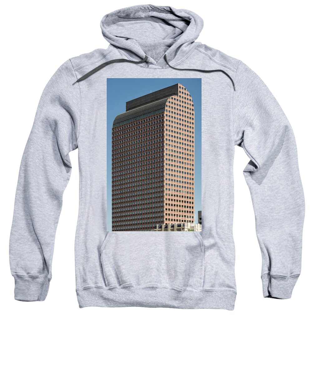 1700 Lincoln Street Sweatshirt featuring the photograph Wells Fargo Center Building in Denver by David Oppenheimer
