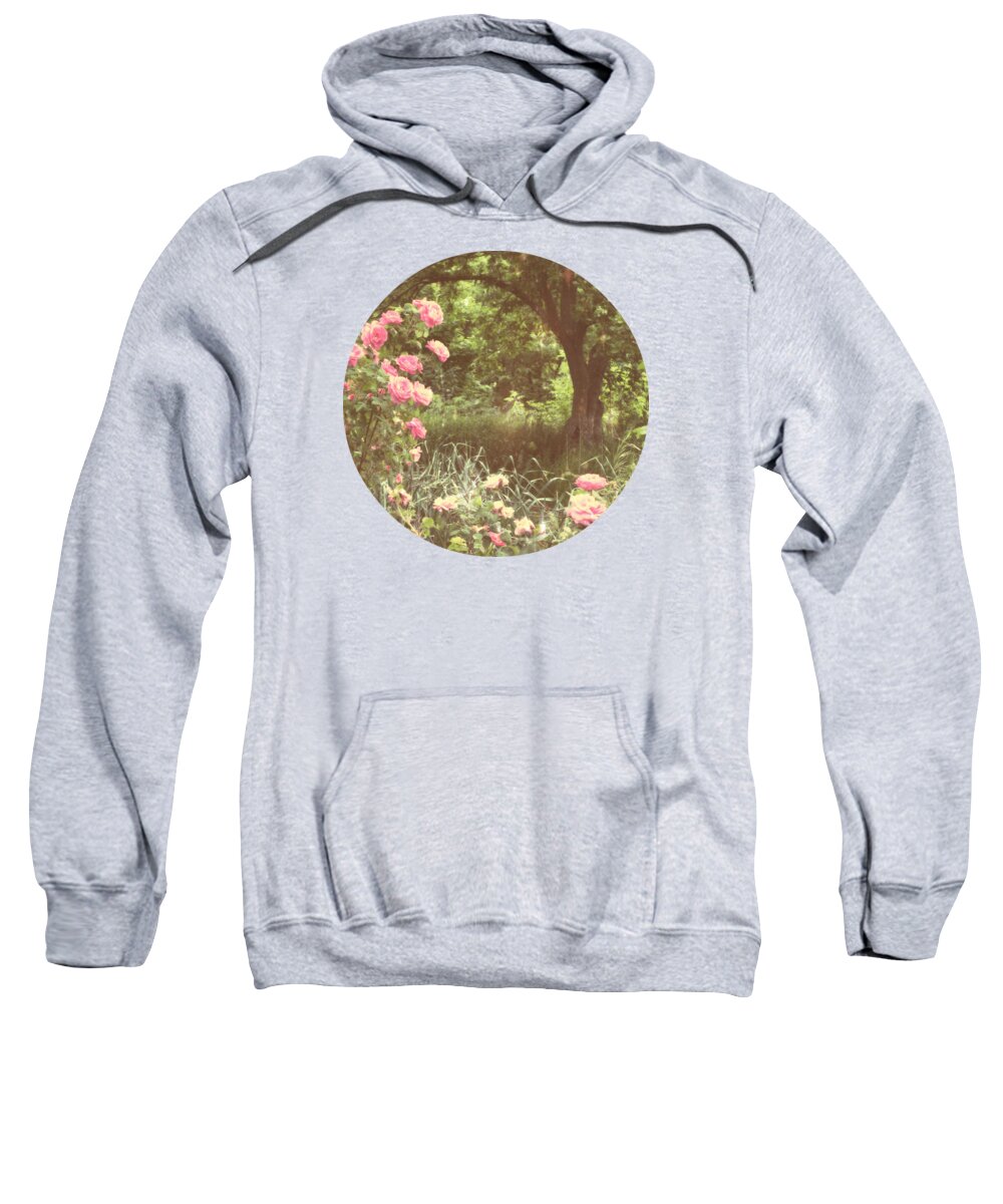 Rose Garden Sweatshirt featuring the photograph Where Our Dreams Take Us by Mary Wolf