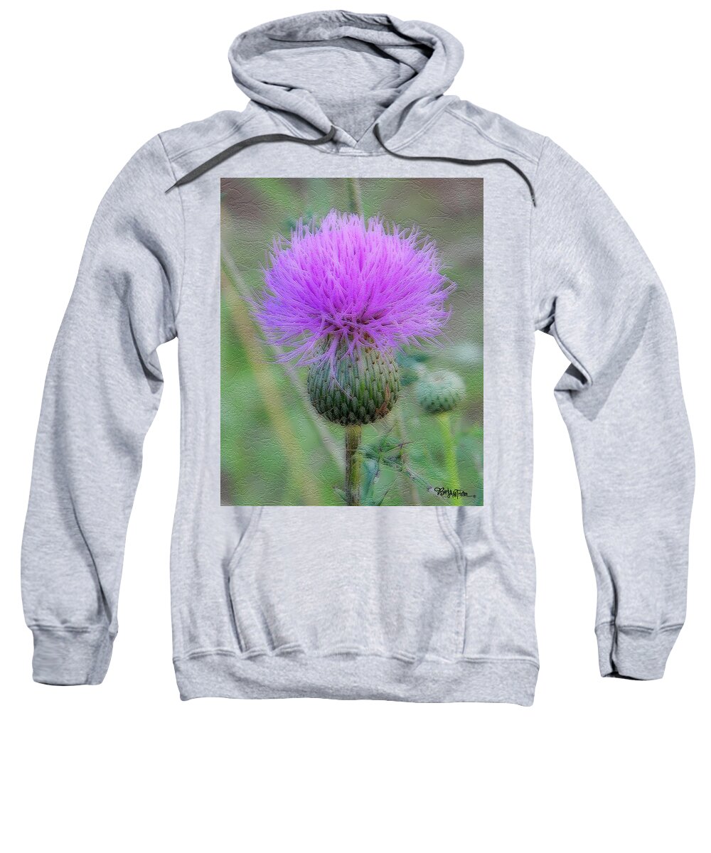 Art Sweatshirt featuring the photograph Wild Flower #2453 by Barbara Tristan