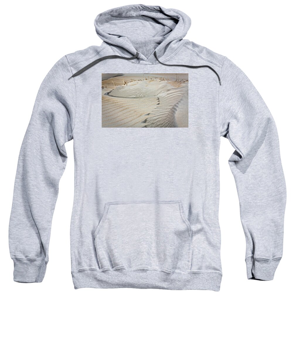 Dunes Sweatshirt featuring the photograph Wind Art by Joni Eskridge