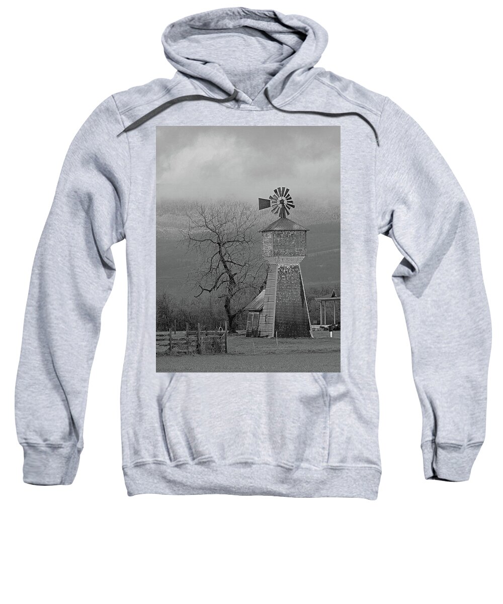 Windmill Sweatshirt featuring the photograph Windmill of Old by Suzy Piatt