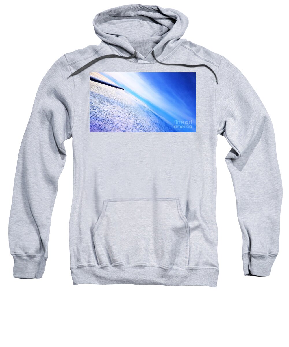 Flight Sweatshirt featuring the photograph Winged Sky by Brianna Kelly