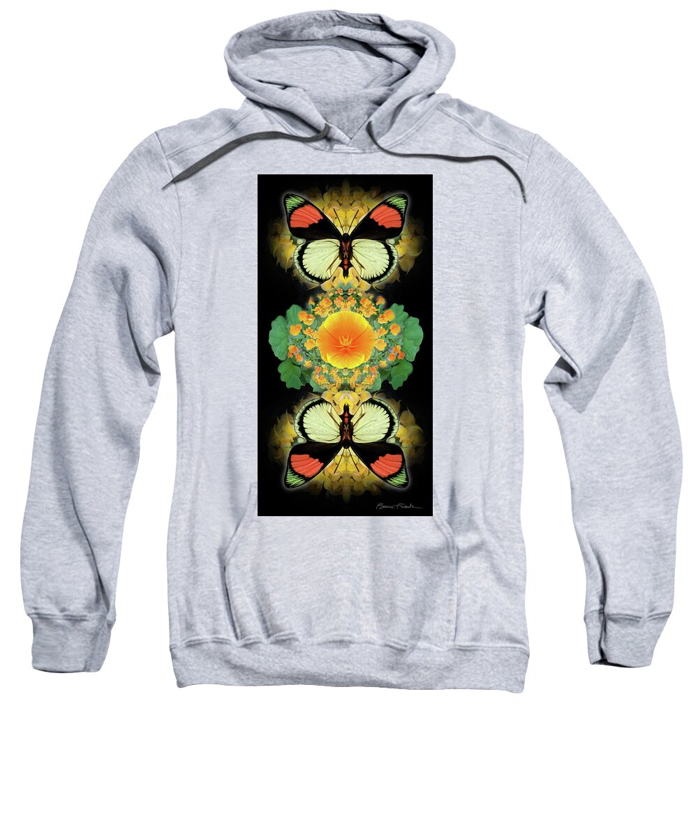 Botanical Sweatshirt featuring the photograph Yellow Poppy by Bruce Frank