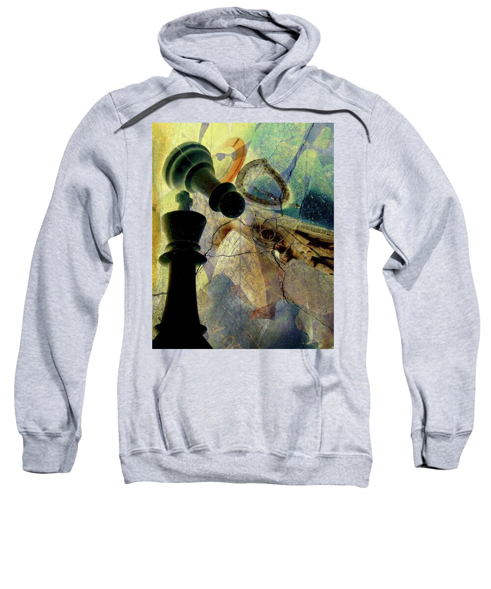 Rubble Sweatshirt featuring the photograph Hour of Defeat #2 by Char Szabo-Perricelli