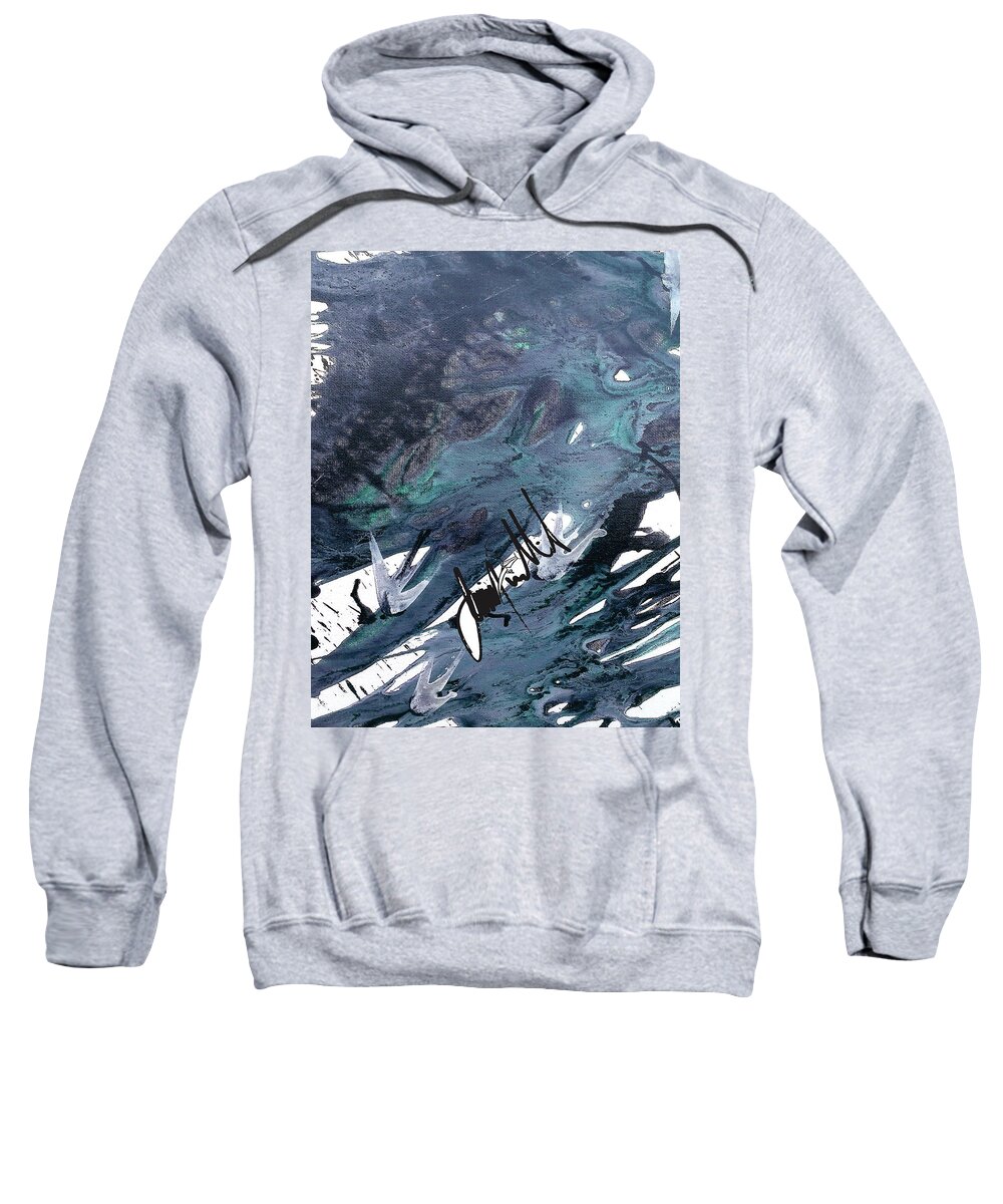  Sweatshirt featuring the digital art Overcast #1 by Jimmy Williams
