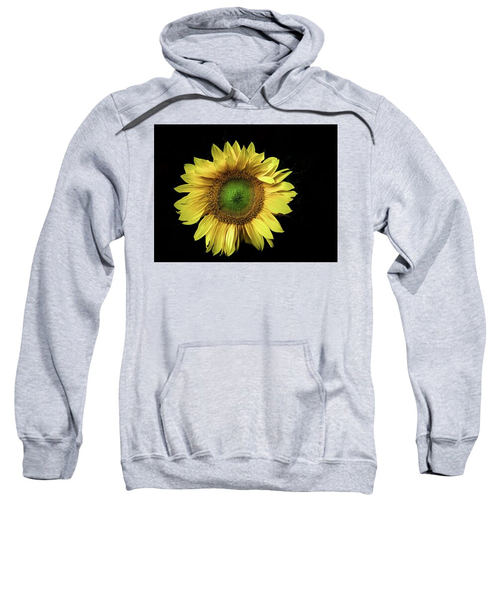 Flowers Yellow Sweatshirt featuring the photograph Sunflower #1 by Mark Egerton