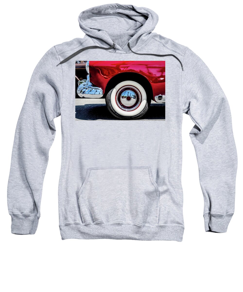 Auto Sweatshirt featuring the photograph 1949 by Bill Chizek